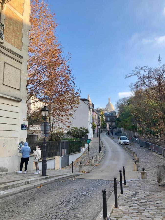 Rare Appartement D'Architecte En Haut De Montmartre Paris Exterior photo