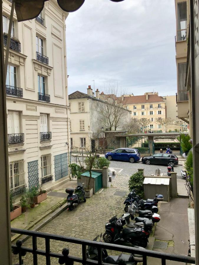 Rare Appartement D'Architecte En Haut De Montmartre Paris Exterior photo